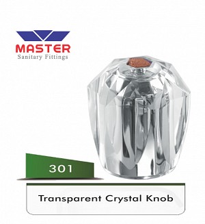 Master Transparent Crystal Knob (301)